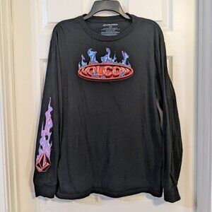 Volcom Black Graphic Long Sleeve Tee |